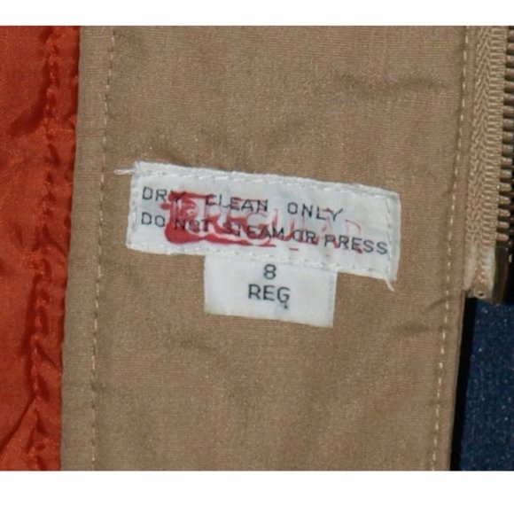 London fog string lined hooded military brown jacket M - Picture 15 of 16